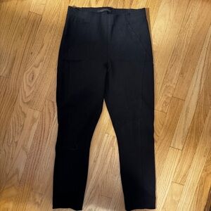 Elie Tahari Black Pull-on Ponte Pants